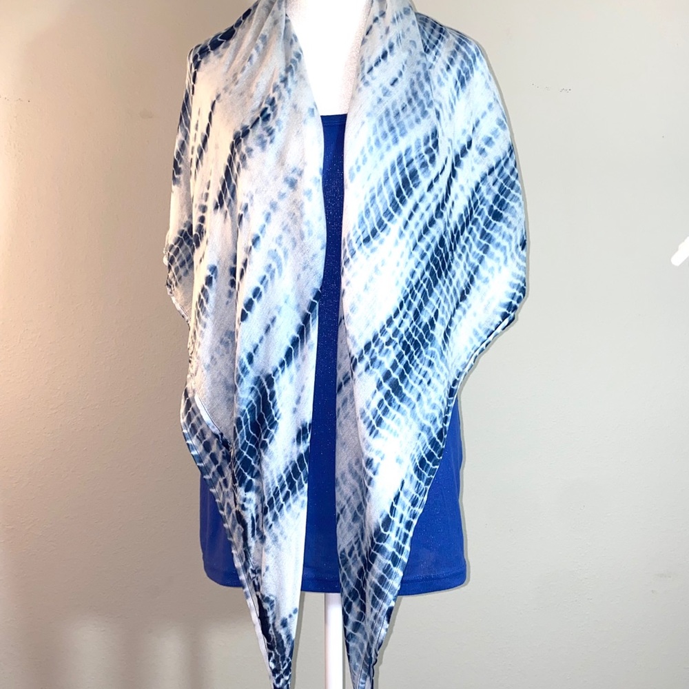 Hollister Tie Dye Square Scarf